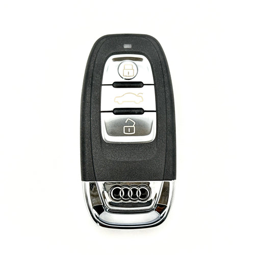 Audi 3 Button Smart Key Fob Shell, image 1