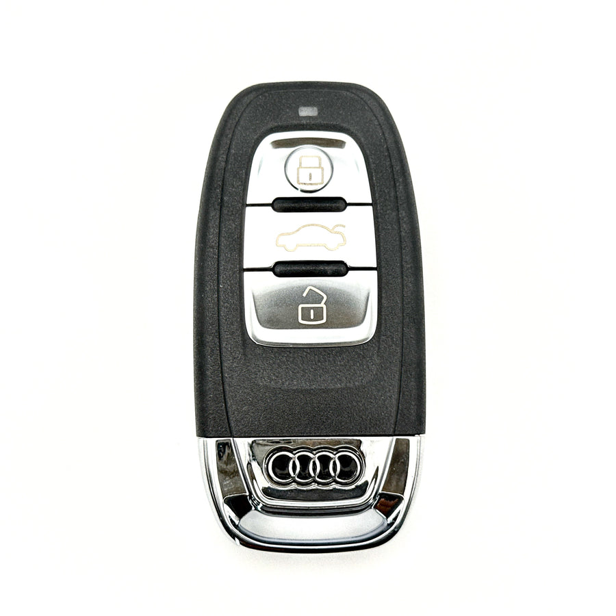 Audi 3 Button Smart Key Fob Shell, image 1
