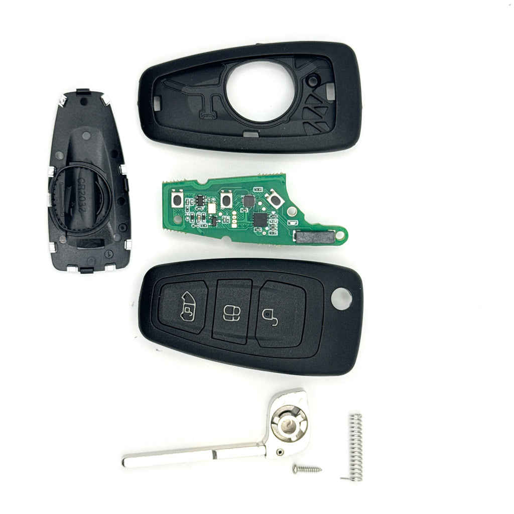 Ford Transit 3 Button Flip Key 433MHz ID49, image 3