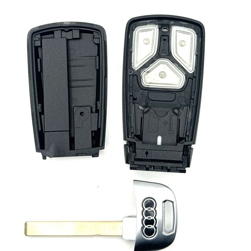 Audi 3 Button Key Fob Shell, image 6