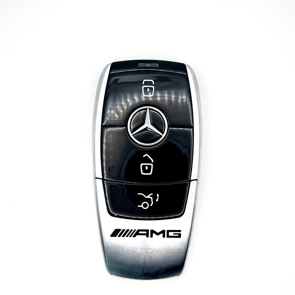 Mercedes 3 Button Smart Key Fob Shell, image 1